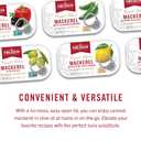 King Oscar Mackerel in Olive Oil with Lemon, 4.05 Ounce Cans (Pack of 12), Skinless & Boneless, Wild Caught Canned Mackerel (Packaging May Vary) (EXP 11/07/30)
