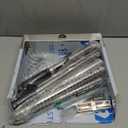 Pooper Scooper for Large Dogs,Dog Pooper Scooper Heavy Duty Long Handle Metal Tray Rake Shovel Set,Extremely Durable Metal Stainless Steel Dustpan for No Bending Clean Up Yard Grass.