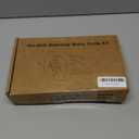 Baby Gate Banister Adapter2Pcs Baby Stair Gate Kit Stair Post Fitting Kit Babys Gates for Stairs, Safety Stair Adapter Fit for Stair Gate Against Stairs Posts (Not Include The Gate) (White)