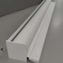 Joydeco 100% Blackout Roller Shades (Pro), Free-Stop Cordless Blinds for Windows, UV Protection, Natural Woven Blinds for Home and Office, Light-Proof Aluminum Cover (White, 38" W x 75" H)