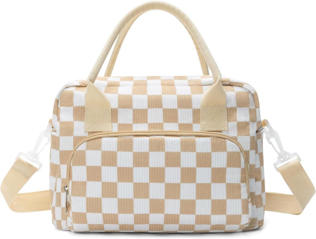Insulated Lunch Bag for Women Men Large Reusable Lunch Box Adult Leakproof Portable Cooler Tote Bags for Work Picnic