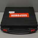 Propane or Butane Stove with Windblocker, Dual Fuel 10,000 BTU Propane Stove for Camping, Automatic Ignition,Gas Portable Stove with Adapter Hose Carrying Case & Griddle for Hiking (Fuel Not Included)