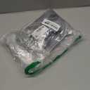 Funrous 24 Pcs Iron Baluster Shoes Stair Flat Shoe with Screw for 1/2 Inch Square Scroll Basket Twist Knuckle Staircase Balusters Metal Spindle Railing, Satin Black