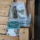 Backyard Discovery Belmont Cedar Wood Swing Set with Wave Slide, Play Deck, Rock Wall Ladder, Snack Bar Window, Shaded Picnic Area, Bench, Belt Swings, Trapeze, Sandbox Area, Canopy, Outdoor Playset (Large, Green)