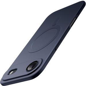 JETech Magnetic Case for iPhone Air Compatible with MagSafe, Camera Lens Full Protection, Soft TPU Protective Phone Cover with Matte Finish, Shockproof, 6.5-Inch Display (Deep Blue)
