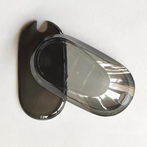 IUIU Key Fob Cover Clear Black ( Smoke Color), Soft Premium TPU Protector Case Accessories Compatible with Mercedes Benz 2020-2023 S Class/G Class/E Class/C Class ( C Style )