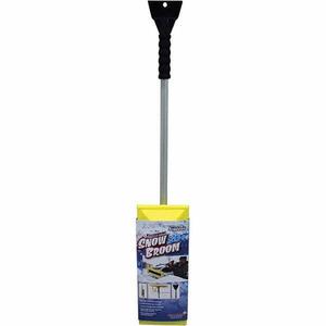 Value Collection Snowbrushes & Scrapers, Type: Telescoping Snowbroom & Ice Scraper, Product Type: Telescoping Snow Broom & Ice Scraper, Material: Foam with Vinyl Coating, Overall Length: 52 in, Length (Inch): 52 in 1719-1 - 94614831, 6 Pack