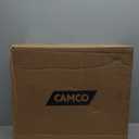 Camco Single Camper/RV Propane Tank Cover - Features a Removable Top Panel & Heavy-Duty Polymer Design - Fits 20lb. Steel Single Tanks (40578)