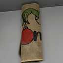 Erweicet Christmas Door Mat Xmas Welcome Christmas Mat Non-Slip and Washable Winter Doormat Rubber Back Snowflakes Door Mat Rugs for Indoor Outdoor(Green Hand Pattern)