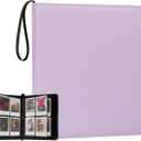 240 Pockets Polaroid Photo Album Book For Polaroid 600 i-Type Square Photos and Instax Wide 3.5x4.25 Film Pictures (Lilac Purple)