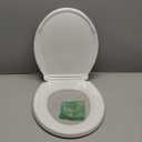 KOHLER 4639-RL-0 Cachet Ready Latch Round Toilet Seat Soft Close, White