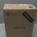 IRIS USA Vertical Plastic Flip Top Storage Containers Bins with Lids for Pantry, Home, Office, Organization, Small, Stackable Hinged Organizer with Latches, Clear, 10 Pack