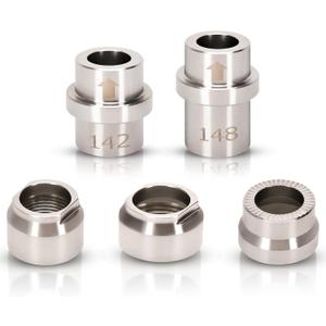 KICKR Thru Axle Adapter Kit, Compatible with Wahoo KICKR CORE and KICKR V4 and Newer Models, Fit for WFKICKRTHRUAXLEKIT, 2026 Upgrade Stainless Steel
