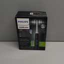 Philips Sonicare ProtectiveClean 5300 Rechargeable Electric Toothbrush, with Pressure Sensor, 3 Cleaning Modes, SmarTimer and QuadPacer, with 2 Bonus Brush Heads, Travel Case, Black, Model HX6423/34