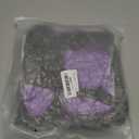 9PCS Car Seat Covers Full Set, Polyester Washable Vehicle 5-Seats Protectors with Headrest Cover, Comfortable Automobile Seat Interior Protection, Universal for Sedan Truck SUV (Purple)