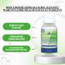 4 x Sodium Lauryl Sulfate (240 ml / 8.11 fl oz) - Cosmetic Grade for DIY Shampoo Body Wash Cleanser & Soap Formulations