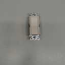 Lutron Claro 15 Amp 3-Way Rocker Switch, SC-3PS-BI, Biscuit