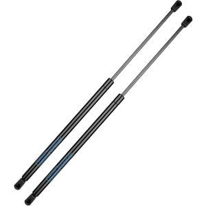 ML3860 23 inch 60lb/267N Gas Strut, 23" Replacement Lift Supports for Leer Truck Canopy Cap Rear Topper Door Leer Camper Shell Hatch Door RV Luggage Door, 2Pcs ARANA