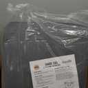 Quictent 24X24FT 185G HDPE Square Sun Shade Sail Canopy 98% UV Block Outdoor Patio Garden with Hardware Kit Grey (Gray)