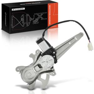 A-Premium Electric Power Window Regulator with Motor Compatible with Toyota Highlander 2001-2007 Sport Utility, Rear Left Driver Side