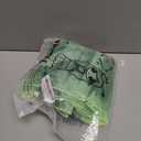 Snow Queen Princess Costume Birthday Party Dress Up for Little Girls with Wig,Crown,Wand,Gloves 3-10 Years (7-8 Years, Green-a60)