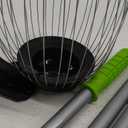 Nut Gatherer for Walnuts with 1.8-Gallon Capacity, No-Bend Emptying DesignAcorn Picker Upper Roller Suitable for 1.2"-3.6" Walnuts,Chestnuts, Fallen Apples & Tennis Balls(No Small Acorns) (Green)