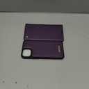 Wallet Case for iPhone 15 Plus Compatible with Magsafe, 2-in-1 PU Leather Flip RFID Blocking Card Holder Stand Shockproof Magnetic Detachable Cover for iPhone 15 Plus Case, Fashion Purple