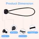 30PCS of 3 Sizes Ball Bungee Cords, 6, 9, 11 Inch Tarp Canopy Bungee Balls, Heavy Duty Tie Down Cord for Shelter, Gazebo, Camping, Tent, Cargo, Holding Wire and Hoses (Ball Size 1 inch)