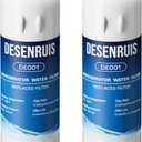 W10295370A Filter Replacement Compatible with EDR1RXD1, Filter 1, P8RFWB2L, W10295370, W10291030, WRL767SIAM, WRS322FDAB, Reduces 99% of Chlorine, Free-Lead, Pack of 1, By DESENRUIS