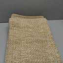 LEEVAN Washable Area Rug 4x6, Hand-Woven Cotton Living Room Rug, Tan/Cream Braided Bedroom Rug, Farmhouse Indoor/Outdoor Floor Carpet for Patio, Nursery, Office, Playroom, Dining Room