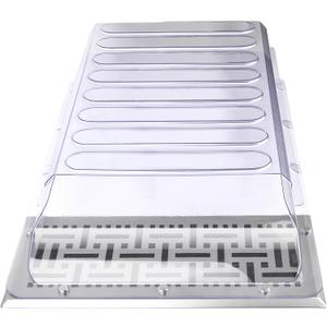 Magnetic Air Vent Extender for Under Furniture, Floor Vent Deflectors for Home Floor, Multi-Functional for Under Furniture Vent Extender, Floor Registers Extends from 17" Up to 33"
