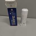 GE XWFE Refrigerator Water Filter, Genuine Replacement Filter, Certified to Reduce Lead, Microplastics, PFOA/PFOS, and 50+ Other Impurities, Compatible with GE Appliances Brands, Pack of 1