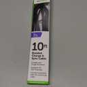 Cell Candy 10 Ft Braided Charge & Sync Cable for Micro USB and USB C to USB