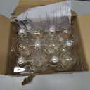 12-Pack Vintage 7W ST58 LED Edison Light Bulbs 60W Equivalent, 850Lumens, 3000K Soft Warm White, E26 Base LED Filament Bulbs, CRI90+, Antique Glass Style Great for Home, Bedroom, Office, Non-Dimmable