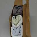 3-Pack Organic Baby Swaddle Sleep Sacks - Swaddles for Newborns, Infant 0-3 Months, Baby Girls, Boys, Soft & Snug Newborn Sleep Sack, Nursery Swaddling Blankets (Ripple, OS)