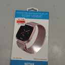 STAINLESS STEEL MESH BAND FOR USE WITH FITBIT VERSA ROSE GOLD - New