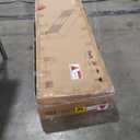 Modern Fluted TV Stand & Media Console - 70-Inch, Fluted Black & Oak - Entertainment Center for 32-80-Inch Screens with Soft-Close Doors & Cord Management