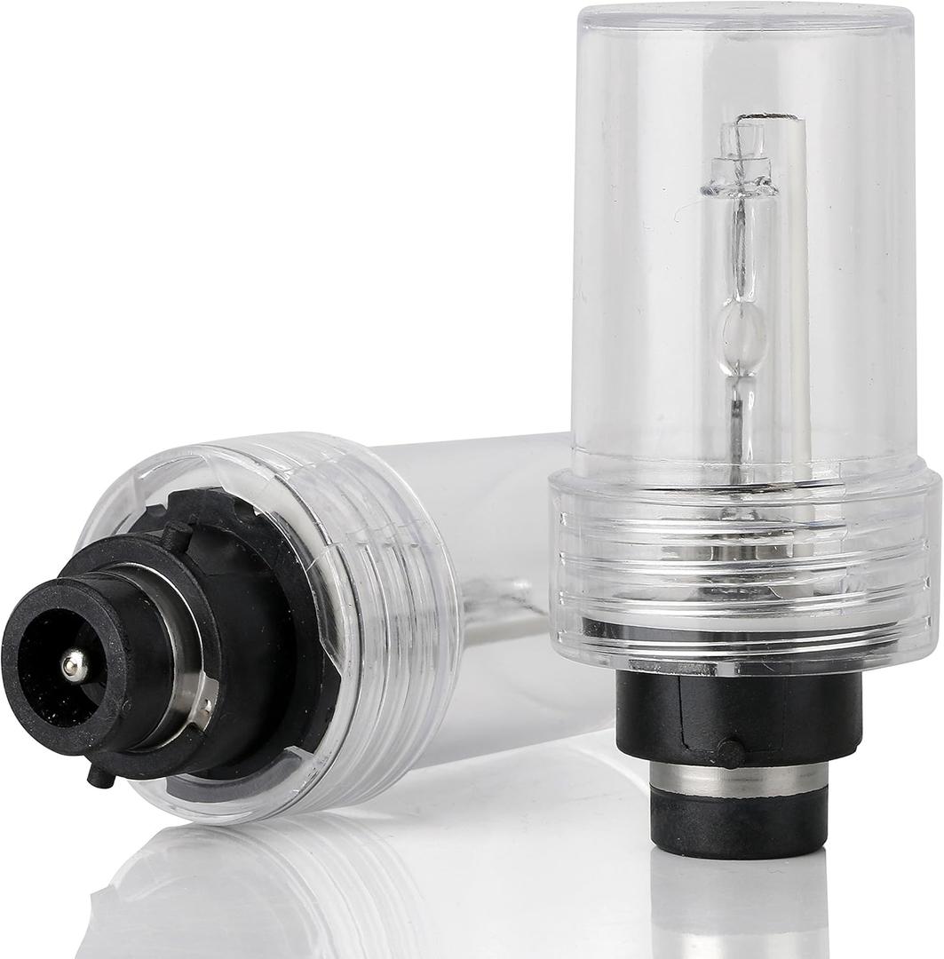 D2C D2R D2S HID Headlight Replacement Bulbs Kit Super White 2 PCS (6000K)