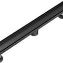Neodrain 60 in Matte Black Linear Shower Drain- with 2-in-1 Flat & Tile Insert Cover, 304 Stainless Steel Rectangle Shower Floor Drain, Floor Shower Drain