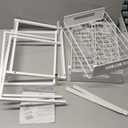 Under Sink Organizer, 2-Tier Pull Out Cabinet Organizer, Under Sink Shelf for Bathroom, Kitchen