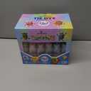 24 Colors Tie Dye Kit, Tie Dye Set for Kids, Pre-Filled Bottles, Non Toxic Permanent Fabric Dye Art Set, Easy DIY Fabric Art - Create Fun (24 Colors)