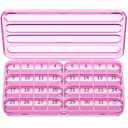 Zoksi Monthly Pill Organizer 1 Times a Day, 30 Day Pill Box Organizer,One Month Pill Case for Travel, 31 Day Daily Medcine Container for Vitamins, Supplement & Medication(Purple)