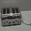 Toaster 4 Slice Retro Stainless Steel,Best Prime 4 Slice Toaster Wide Solt with 7 Shade Settings, Perfect for Waffles, Bagels and More Lainsten 