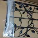 hogardeck Metal 60 * 18in Garden Trellis 2-Packs for Climbing Plants Flowers Vegetables Planting Arched Outdoor Decoration for Courtyards Lawns Gardens