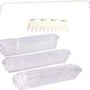 Dometic 29325760655 Refrigerator Door Shelf 5-Piece Kit - Clear