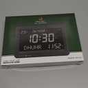 Azan Clock, Automatic Worldwide Digital 8 Azan Prayer Sounds Muslim Prayer Clock for USA Home Decor (Gold)