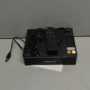 Leapwell CD Player Portable Bluetooth Desktop CD Players for Home with Speakers Rechargeable Small Retro CD Player with LCD Screen Optical USB Black