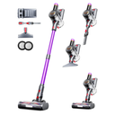 Amazon.com - VIAFLY Cordless Vacuum Cleaner, 500W 40Kpa 60Mins Vacuum Cleaners for Home, Self-Standing Stick Vacuum with LDE Display, Wall Mount Charging, Anti-Tangle Wireless Vacuum for Carpet Pet Hair Hardfloor