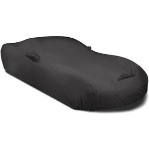 Coverking Custom Fit Exterior Car Cover Designed for Select Chevrolet Corvette Model Vehicles: Stormproof Fabric, Dark Gray (Convertible)