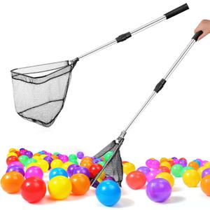 Ball Pit Balls Pick Up Shovel, Plastic Ball Collector for Toddlers/Kids/Pets, Portable Pool Balls Retriever Scooper